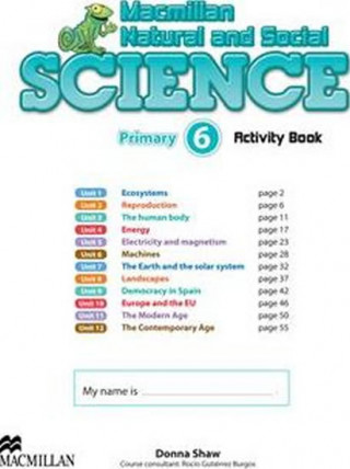 Macmillan Natural and Social Science 6 Activity Book Pack