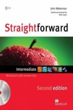 Straightforward 2nd Edition Intermediate Level Workbook with key & CD Pack