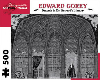 Dracula in Dr. Seward's Library 500-Piece Jigsaw Puzzle