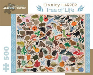 Charley Harper Tree of Life 500-Piece Jigsaw Puzzle