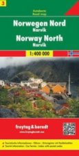 Norway North - Narvik Sheet 3 Road Map 1:400 000
