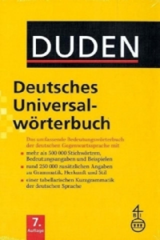 DUDEN DEUTSCHES UNIVERSALWÖRTERBUCH (7. Auflage)