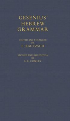 Gesenius' Hebrew Grammar