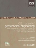 ICE Manual of Geotechnical Engineering