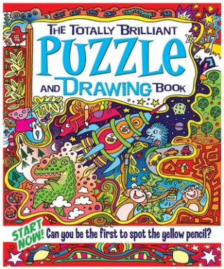 Totally Brilliant Puzzle & Drawing Book