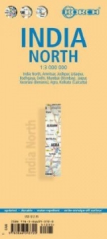 India North, Nordindien, Borch Map