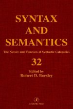 Nature and Function of Syntactic Categories