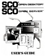 SCO Open Desktop/SCO Open Server User's Guide