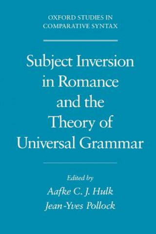 Subject Inversion in Romance and the Theory of Universal Grammar