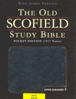 Old Scofield (R) Study Bible, KJV, Pocket Edition, Zipper Duradera Black