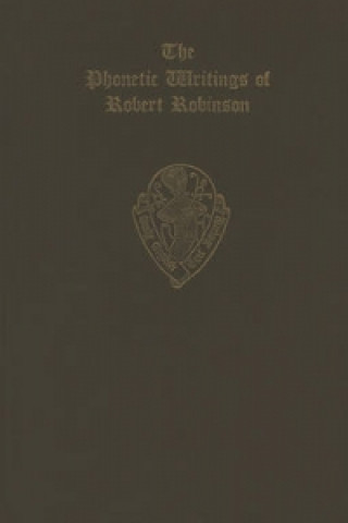 Phonetic Writings of Robert Robinson