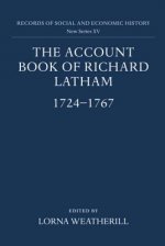 Account Book of Richard Latham, 1724-1767