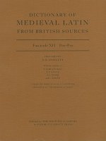 Dictionary of Medieval Latin from British Sources