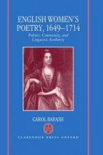 English Women's Poetry, 1649-1714