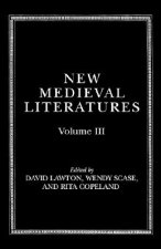 New Medieval Literatures