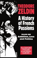 History of French Passions: Volume 1: Ambition, Love, and Politics