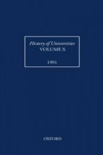 History of Universities: Volume X: 1991
