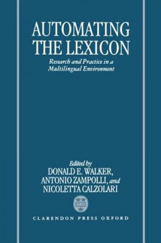 Automating the Lexicon