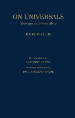 De Universalibus: Volume II: On Universals