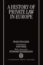 History of Private Law in Europe