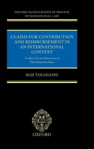 Claims for Contribution and Reimbursement in an International Context