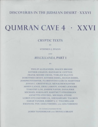 Discoveries in the Judaean Desert: Volume XXXVI: Qumran Cave 4: XXVI