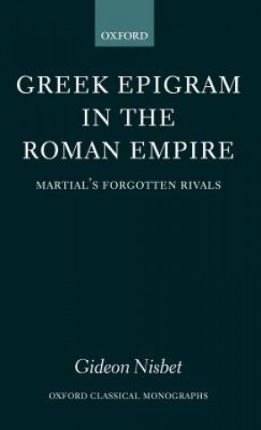 Greek Epigram in the Roman Empire