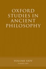Oxford Studies in Ancient Philosophy, Volume XXIV