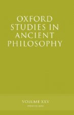 Oxford Studies in Ancient Philosophy volume XXV