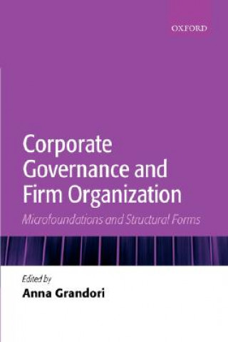 Corporate Governance and Firm Organization