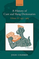 History of Cant and Slang Dictionaries