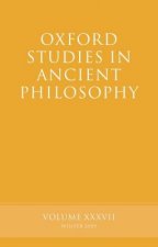 Oxford Studies in Ancient Philosophy Volume 37