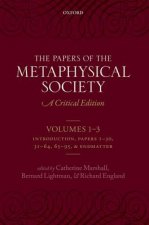 Papers of the Metaphysical Society, 1869-1880
