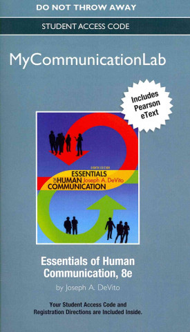 New MyCommunicationLab with Pearson Etext -- Standalone Access Card -- for Essentials of Human Communication