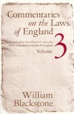 Commentaries on the Laws of England, Volume 3