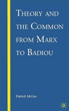 Theory and the Common from Marx to Badiou