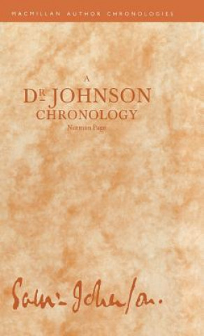 Dr Johnson Chronology