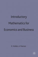 Introductory Mathematics for Economics and Business