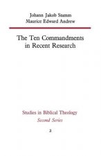 Ten Commandments in Recent Research