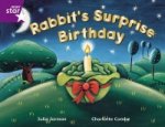 Rigby Star Guided 2 Purple Level: Rabbit's Surprise Birthday Pupil Book (single)
