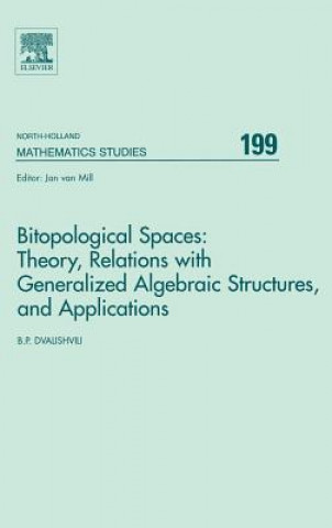 Bitopological Spaces: Theory, Relations with Generalized Algebraic Structures and Applications