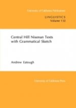 Central Hill Nisenan Texts with Grammatical Sketch