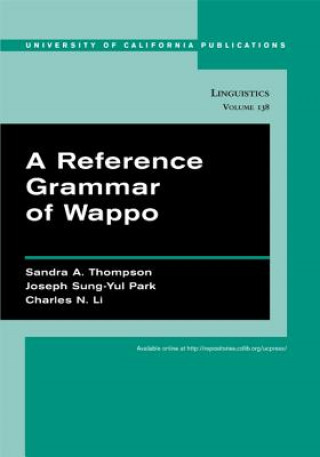 Reference Grammar of Wappo