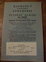 Raphael's Astronomical Ephemeris