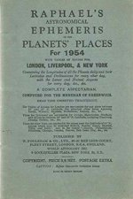 Raphael's Astronomical Ephemeris