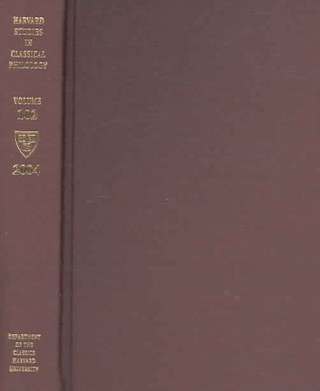 Harvard Studies in Classical Philology, Volume 102