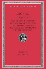 Pro Milone. In Pisonem. Pro Scauro. Pro Fonteio. Pro Rabirio Postumo. Pro Marcello. Pro Ligario. Pro Rege Deiotaro