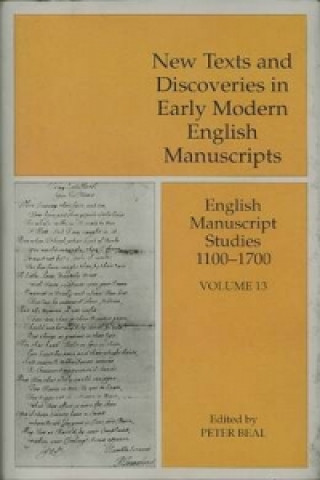 New Texts and Discoveries in Early Modern English Manuscripts