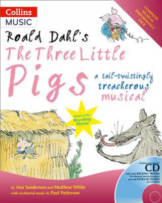 Roald Dahl's The Three Little Pigs (Book + CD/CD-ROM)