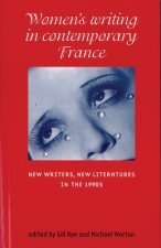 Women'S Writing in Contemporary France